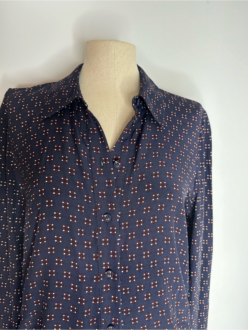 Madewell Ruched Midi Shirtdress - Picture 5 of 14